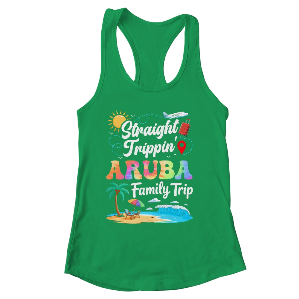 Aruba Family Vacation 2025 Straight Trippin Trip Shirt & Tank Top | siriusteestore