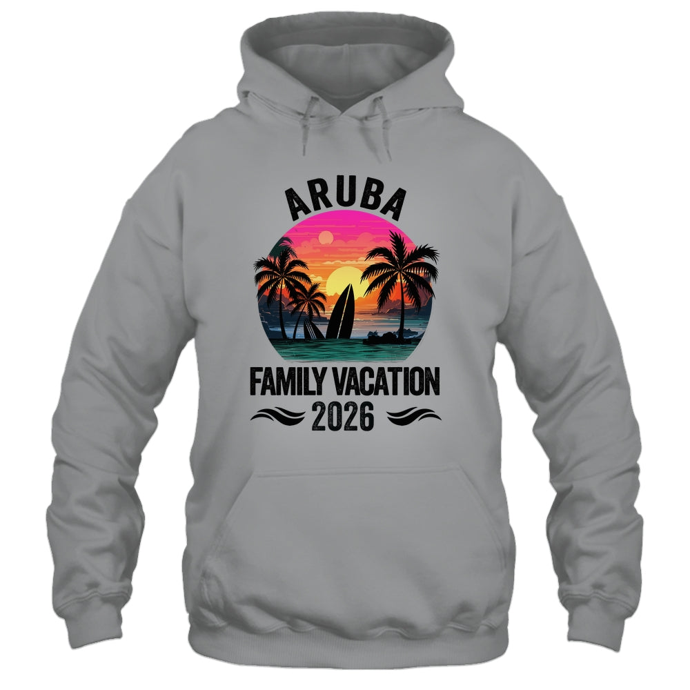 Aruba Family Vacation 2026 Matching Outfits Beach Summer Shirt & Tank Top | siriusteestore