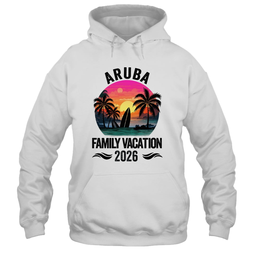 Aruba Family Vacation 2026 Matching Outfits Beach Summer Shirt & Tank Top | siriusteestore