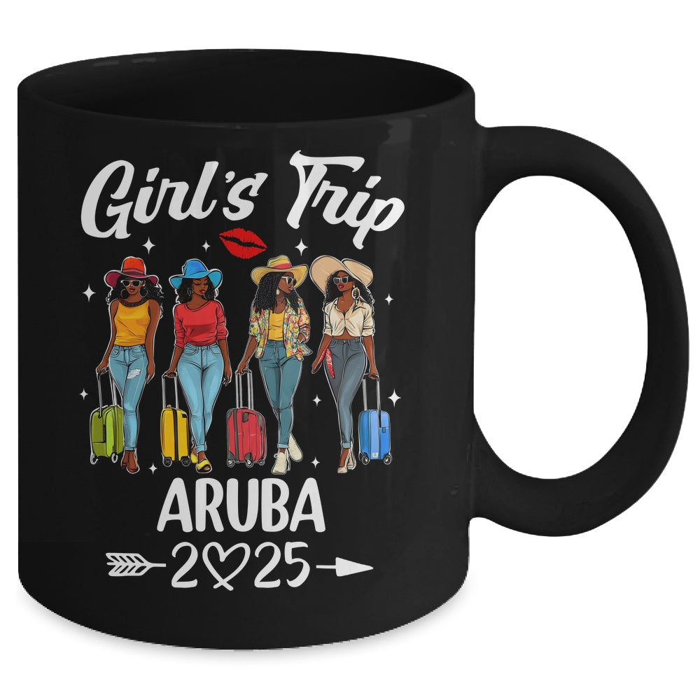 Aruba Girls Trip 2025 Birthday Squad Women Vacation Mug | siriusteestore