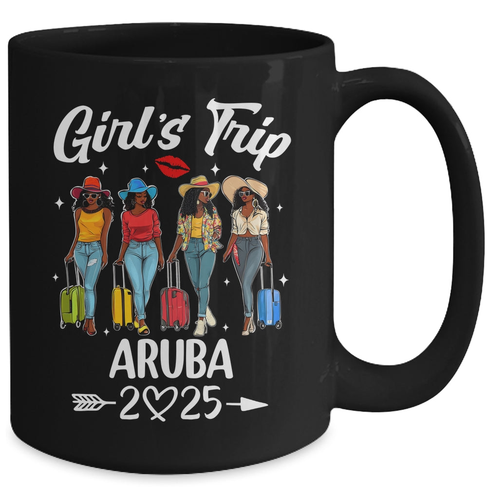Aruba Girls Trip 2025 Birthday Squad Women Vacation Mug | siriusteestore