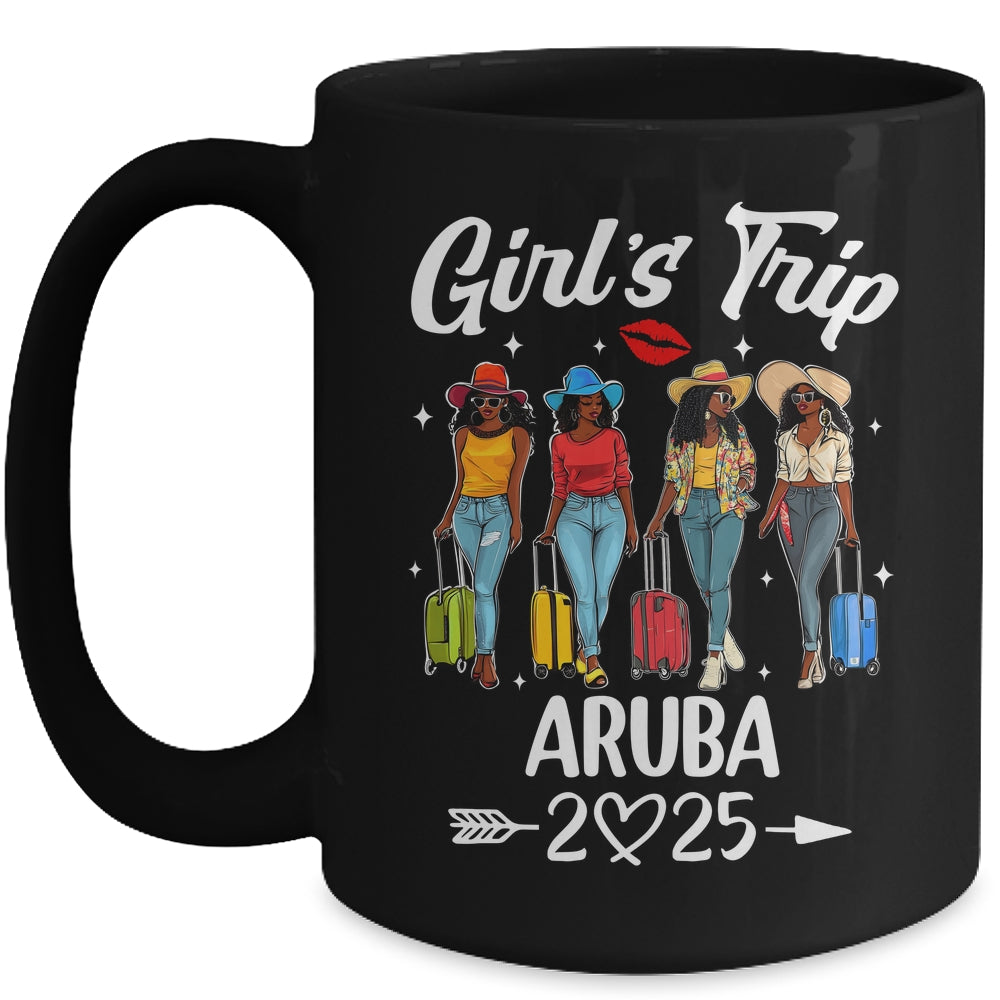 Aruba Girls Trip 2025 Birthday Squad Women Vacation Mug | siriusteestore