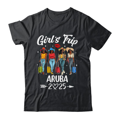 Aruba Girls Trip 2025 Birthday Squad Women Vacation Shirt & Tank Top | siriusteestore
