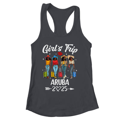 Aruba Girls Trip 2025 Birthday Squad Women Vacation Shirt & Tank Top | siriusteestore