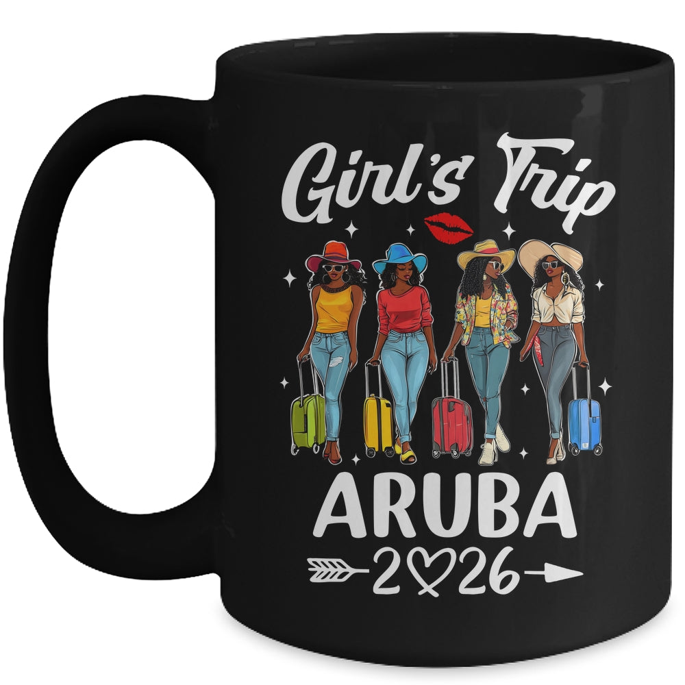 Aruba Girls Trip 2026 Birthday Squad Women Vacation Mug | siriusteestore