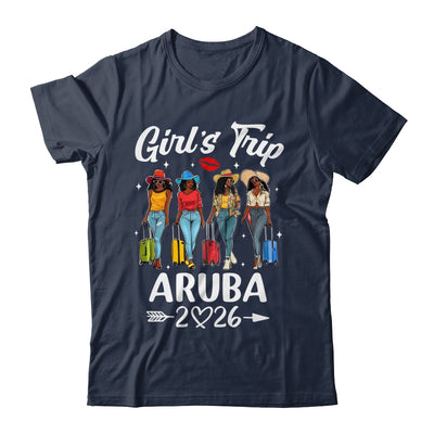 Aruba Girls Trip 2026 Birthday Squad Women Vacation Shirt & Tank Top | siriusteestore