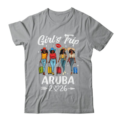 Aruba Girls Trip 2026 Birthday Squad Women Vacation Shirt & Tank Top | siriusteestore