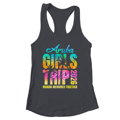 Aruba Girls Trip 2026 Vacation Weekend Matching Summer Shirt & Tank Top | siriusteestore