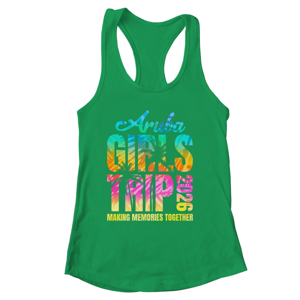 Aruba Girls Trip 2026 Vacation Weekend Matching Summer Shirt & Tank Top | siriusteestore