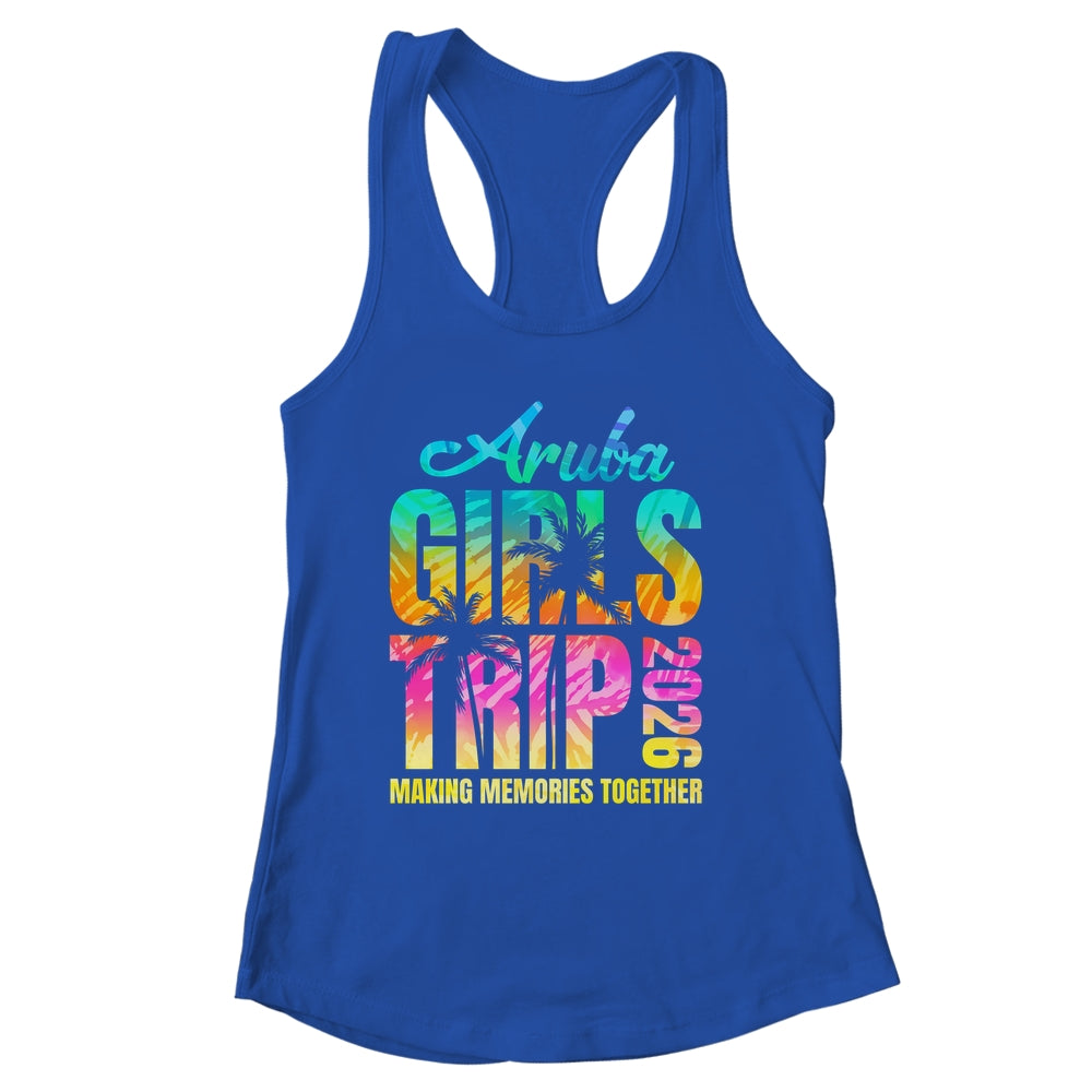 Aruba Girls Trip 2026 Vacation Weekend Matching Summer Shirt & Tank Top | siriusteestore