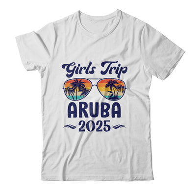 Aruba Girls Trip Beach Vacation 2025 Matching Group Shirt & Tank Top | siriusteestore