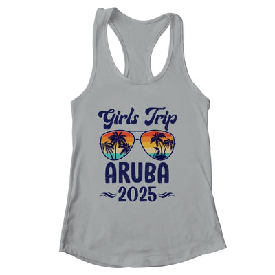 Aruba Girls Trip Beach Vacation 2025 Matching Group Shirt & Tank Top | siriusteestore