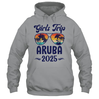 Aruba Girls Trip Beach Vacation 2025 Matching Group Shirt & Tank Top | siriusteestore