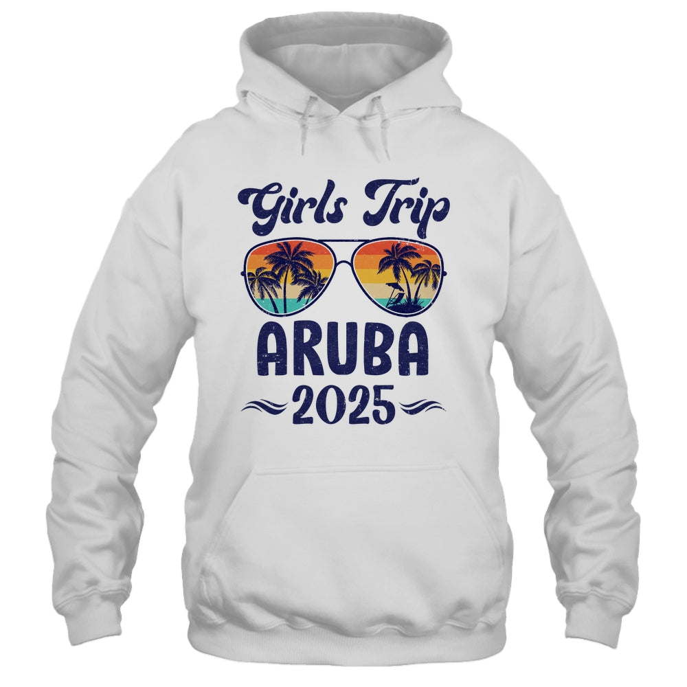 Aruba Girls Trip Beach Vacation 2025 Matching Group Shirt & Tank Top | siriusteestore