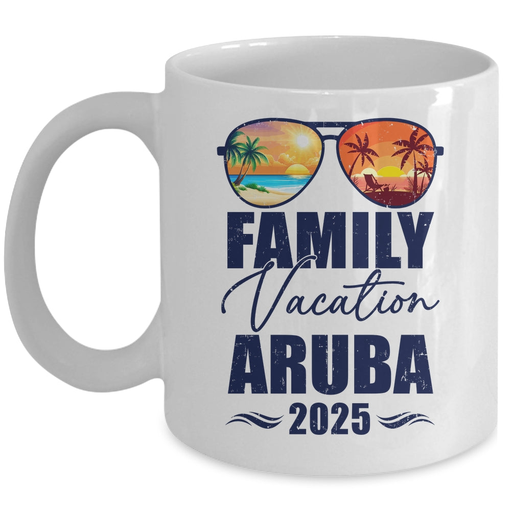 Aruba Matching Family Vacation 2025 Making Memories Mug | siriusteestore