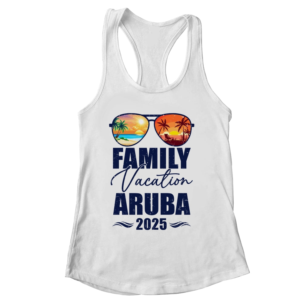 Aruba Matching Family Vacation 2025 Making Memories Shirt & Tank Top | siriusteestore