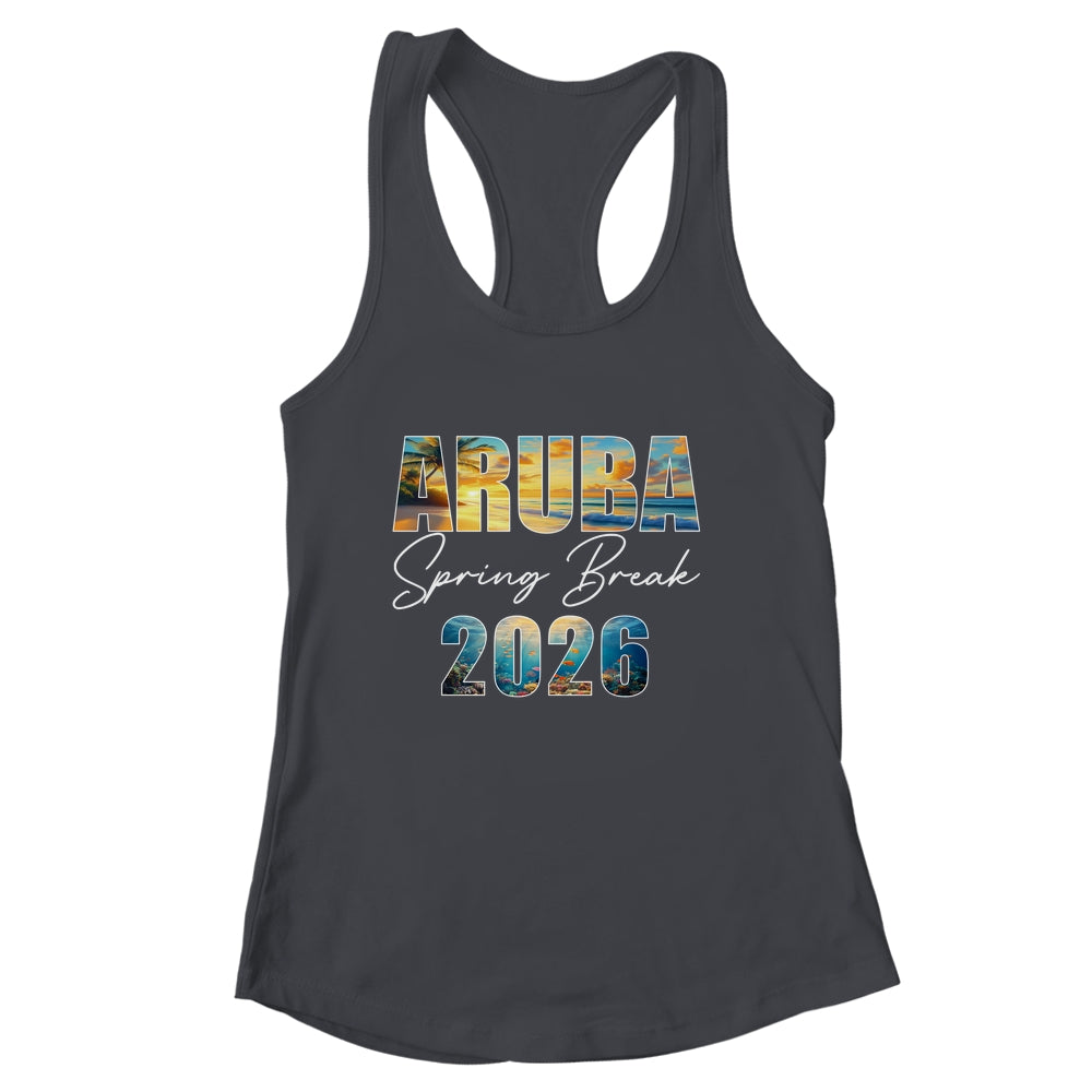 Aruba Spring Break 2026 Summer Vacation Beach Shirt & Tank Top | siriusteestore