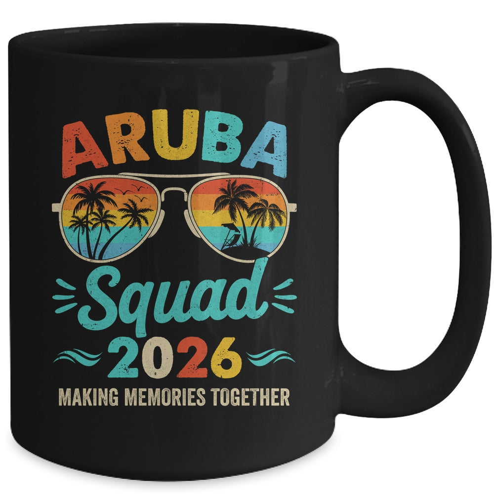 Aruba Squad 2026 Vacation Friends Family Matching Group Mug | siriusteestore