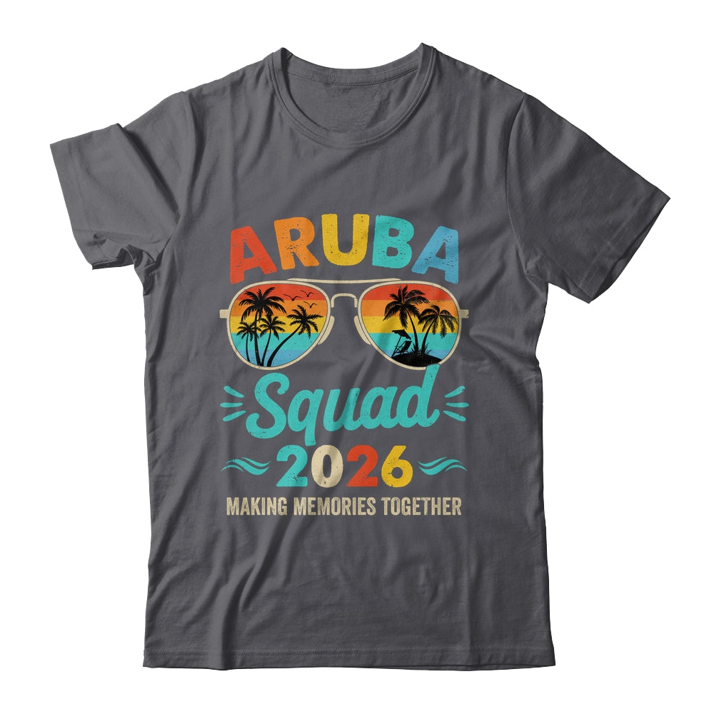Aruba Squad 2026 Vacation Friends Family Matching Group Shirt & Tank Top | siriusteestore