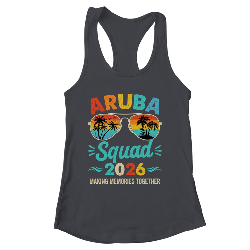 Aruba Squad 2026 Vacation Friends Family Matching Group Shirt & Tank Top | siriusteestore