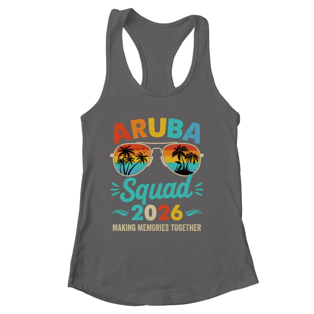 Aruba Squad 2026 Vacation Friends Family Matching Group Shirt & Tank Top | siriusteestore