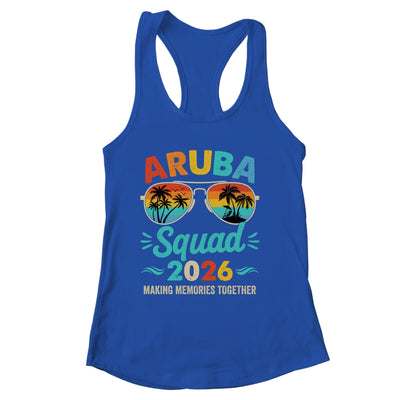 Aruba Squad 2026 Vacation Friends Family Matching Group Shirt & Tank Top | siriusteestore