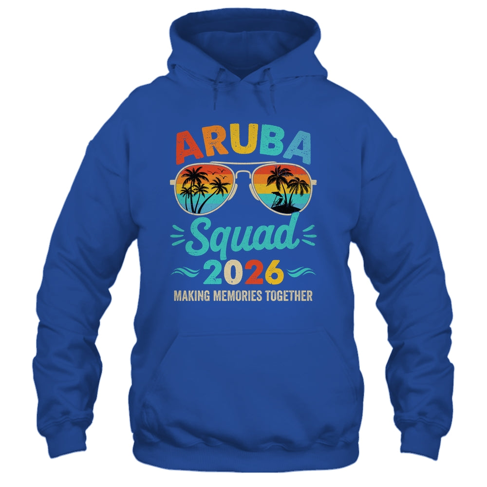 Aruba Squad 2026 Vacation Friends Family Matching Group Shirt & Tank Top | siriusteestore
