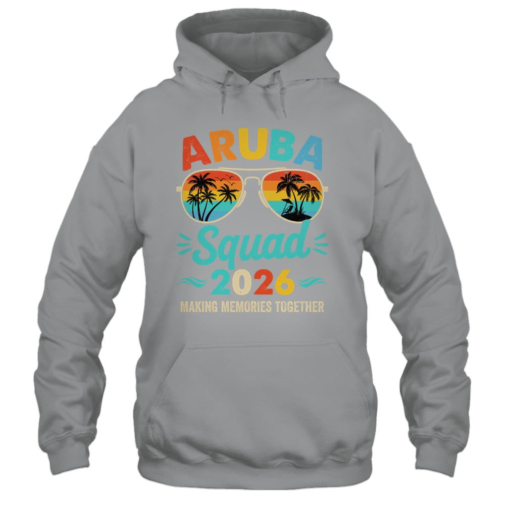 Aruba Squad 2026 Vacation Friends Family Matching Group Shirt & Tank Top | siriusteestore