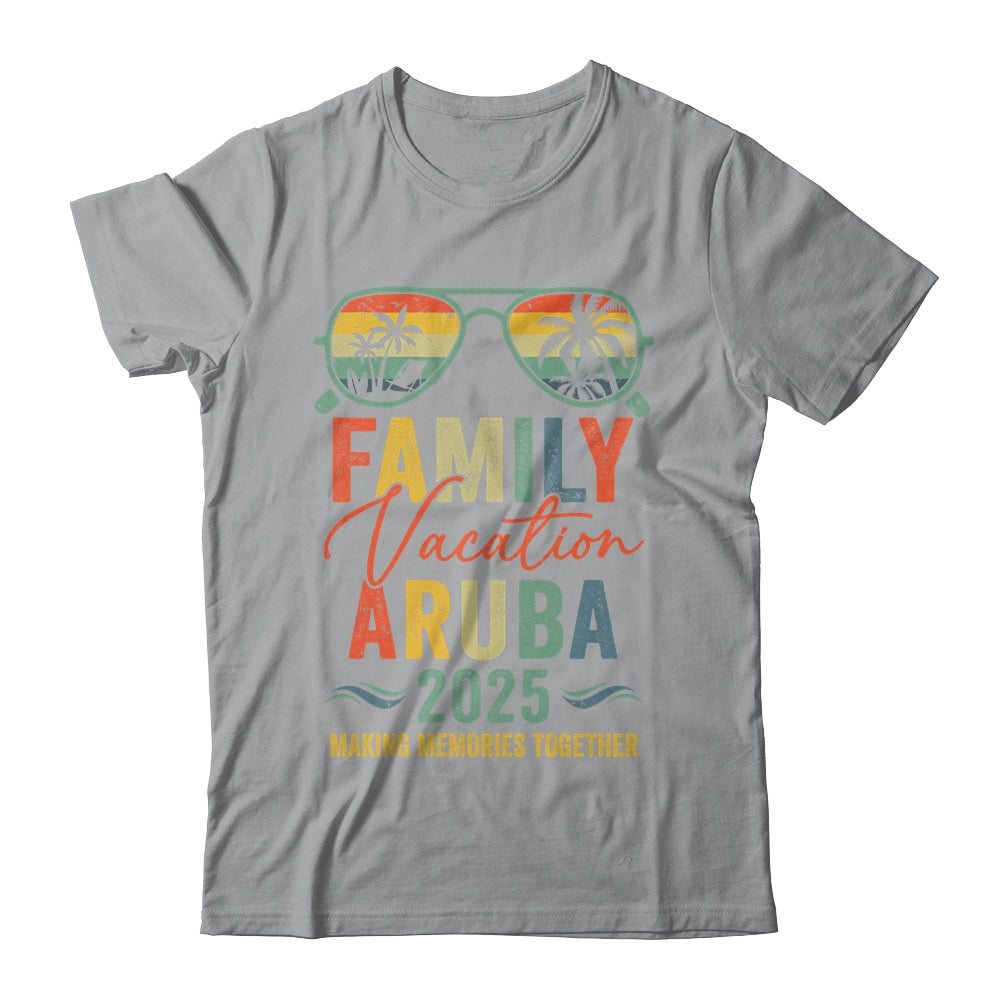 Aruba Vacation 2025 Matching Family Group Summer Shirt & Tank Top | siriusteestore