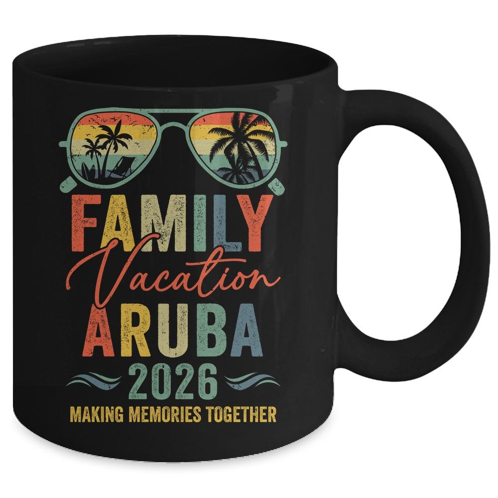 Aruba Vacation 2026 Matching Family Group Summer Mug | siriusteestore