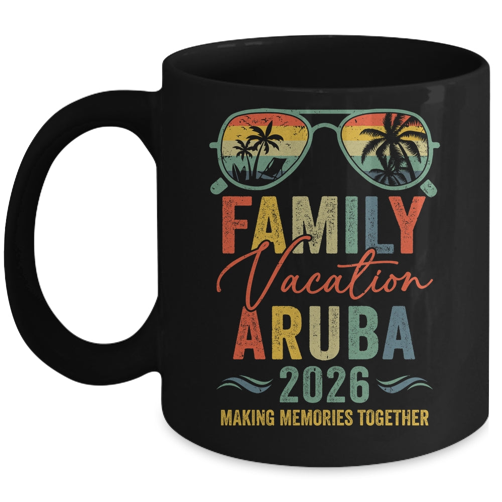 Aruba Vacation 2026 Matching Family Group Summer Mug | siriusteestore
