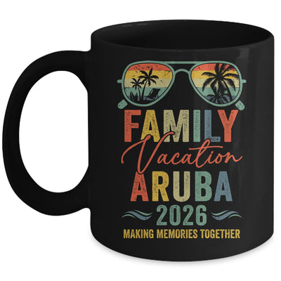 Aruba Vacation 2026 Matching Family Group Summer Mug | siriusteestore
