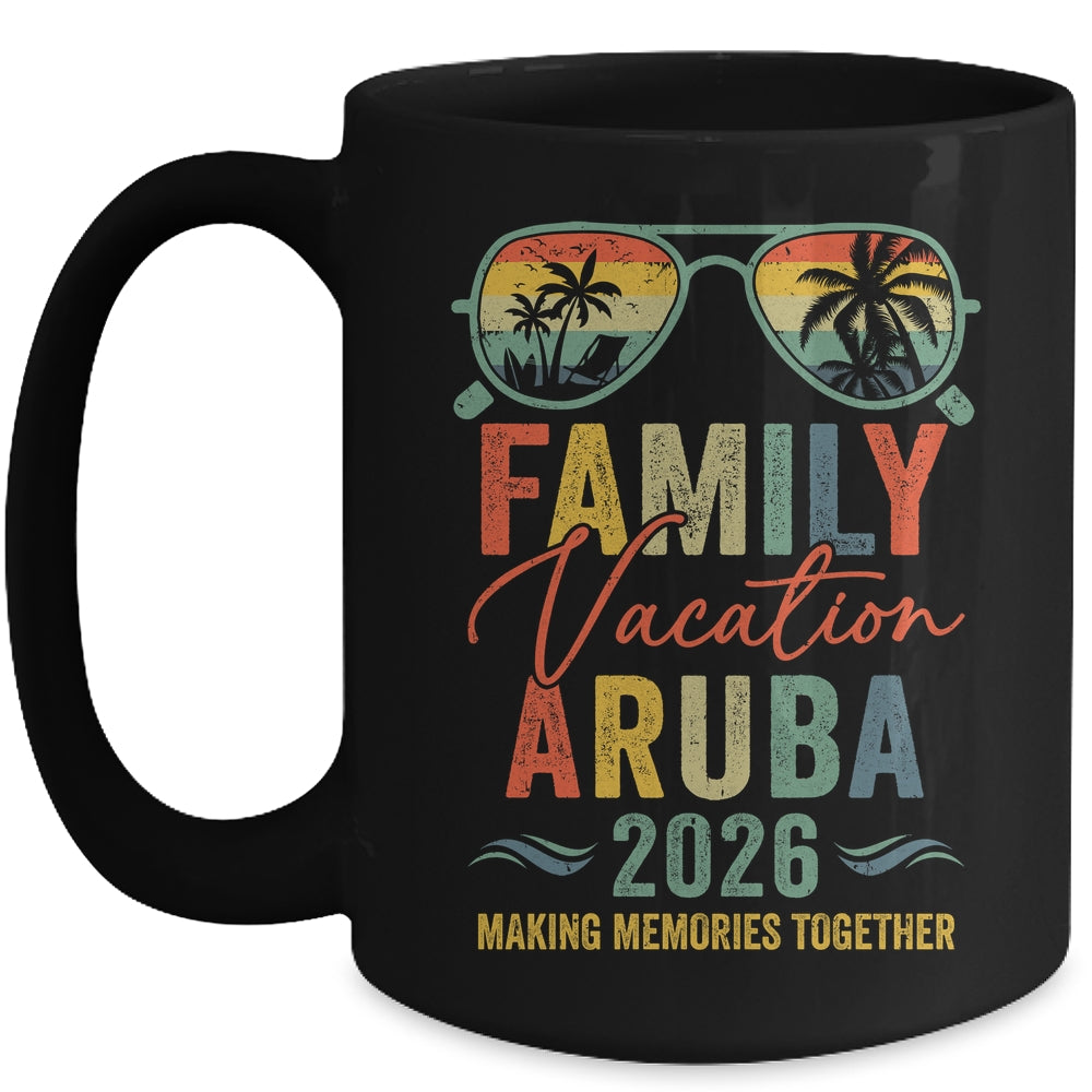 Aruba Vacation 2026 Matching Family Group Summer Mug | siriusteestore