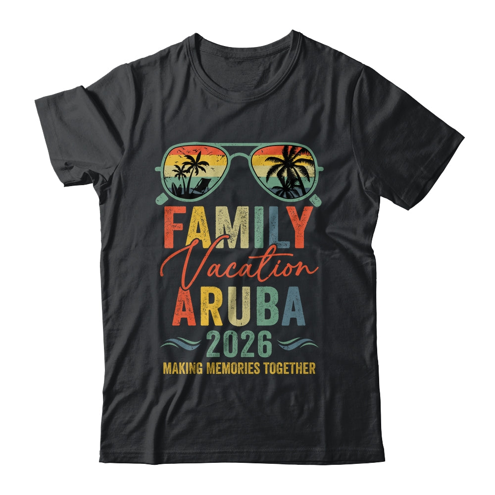 Aruba Vacation 2026 Matching Family Group Summer Shirt & Tank Top | siriusteestore
