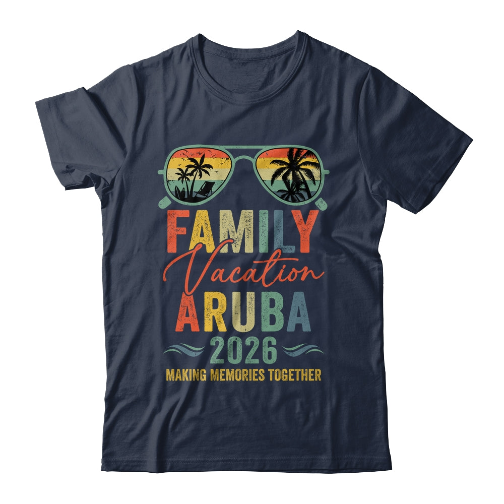 Aruba Vacation 2026 Matching Family Group Summer Shirt & Tank Top | siriusteestore