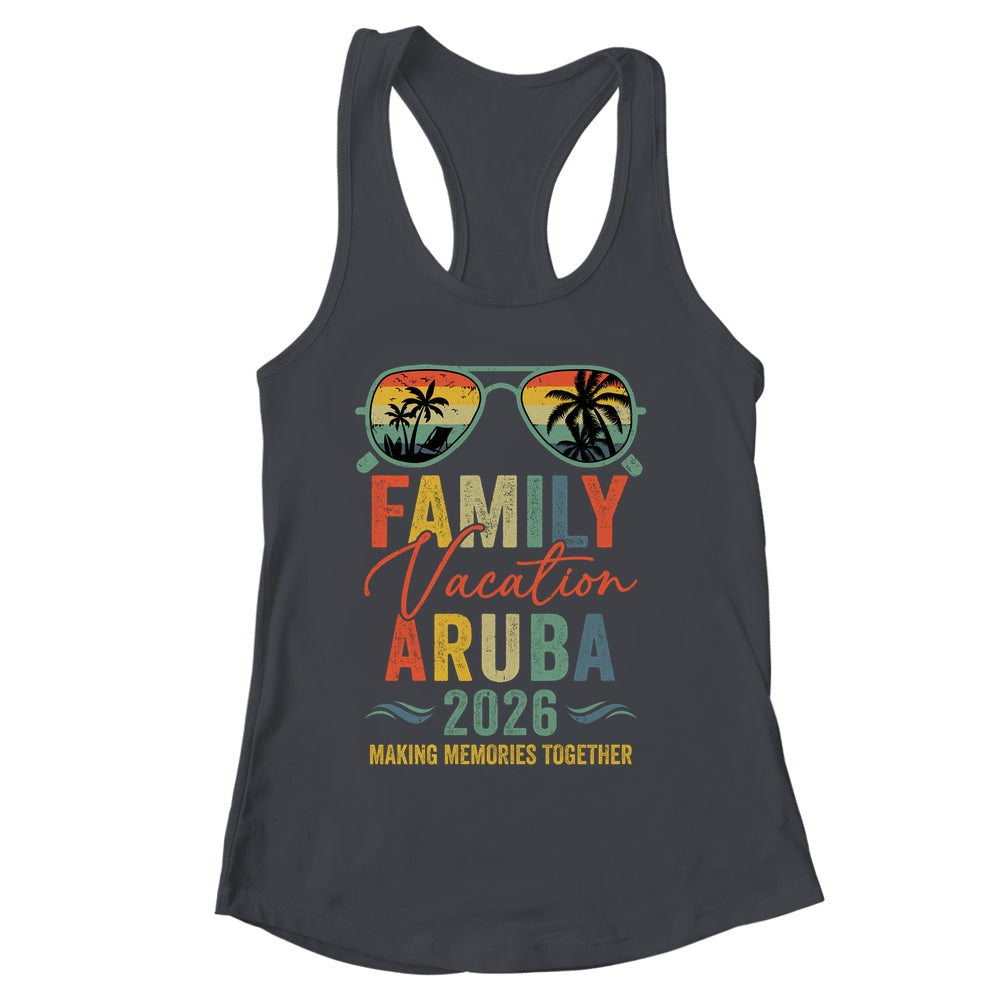 Aruba Vacation 2026 Matching Family Group Summer Shirt & Tank Top | siriusteestore