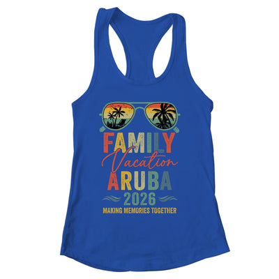 Aruba Vacation 2026 Matching Family Group Summer Shirt & Tank Top | siriusteestore