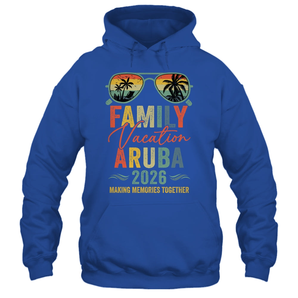 Aruba Vacation 2026 Matching Family Group Summer Shirt & Tank Top | siriusteestore