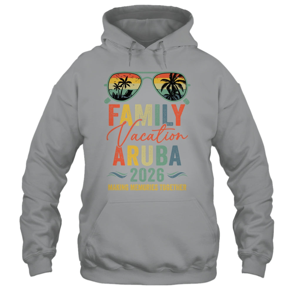 Aruba Vacation 2026 Matching Family Group Summer Shirt & Tank Top | siriusteestore