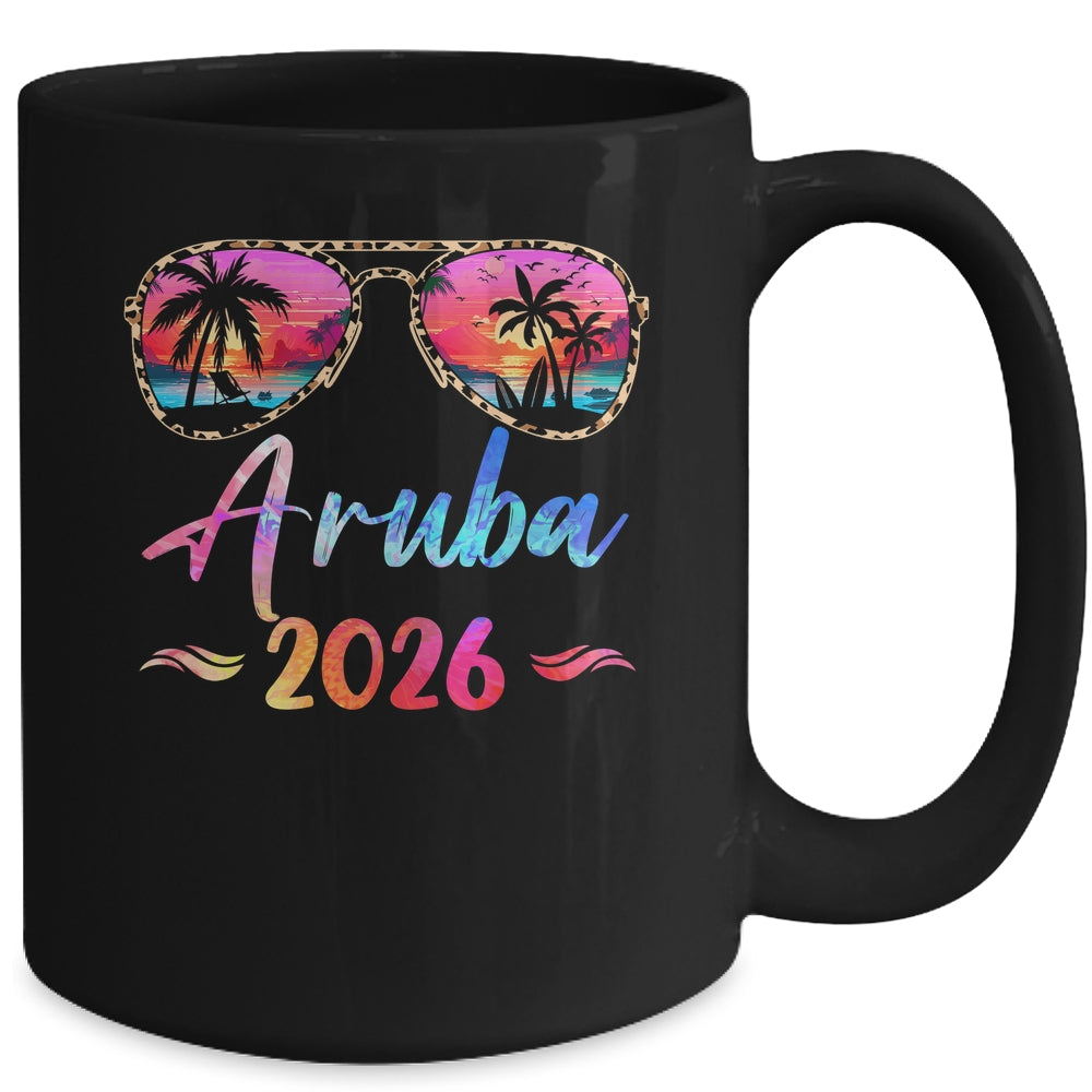 Aruba Vacation 2026 Matching Group Family Summer Trip Mug | siriusteestore