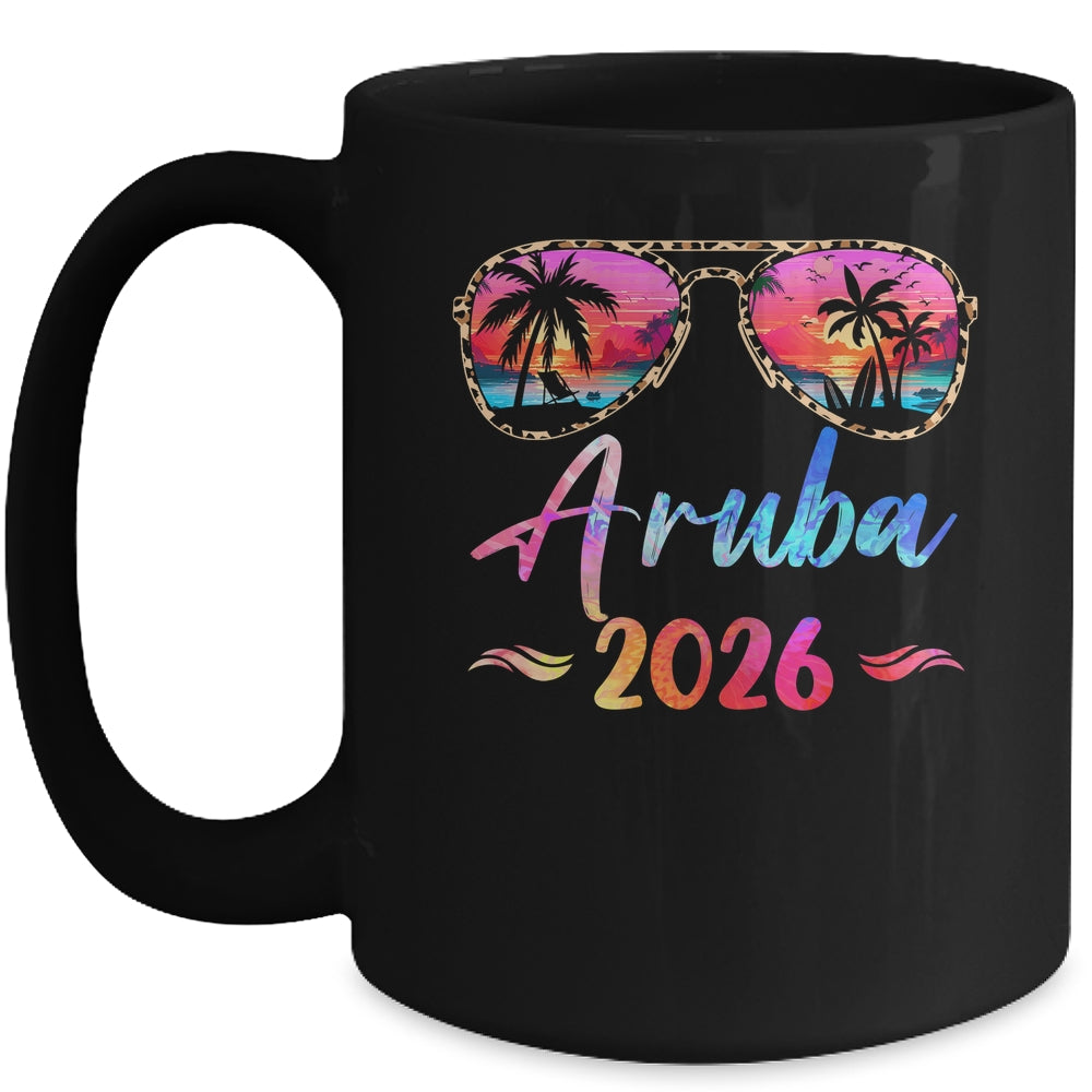 Aruba Vacation 2026 Matching Group Family Summer Trip Mug | siriusteestore