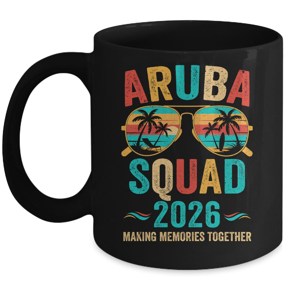 Aruba Vacation Squad 2026 Family Matching Vintage Mug | siriusteestore