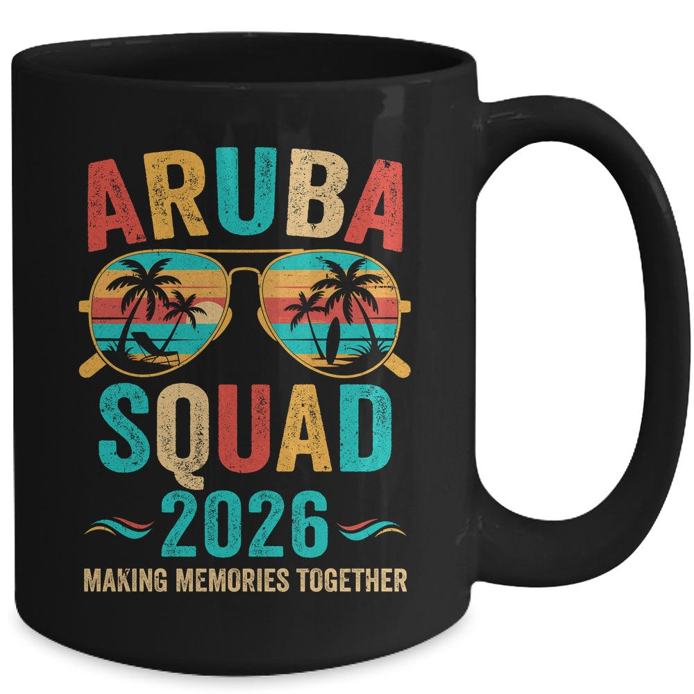 Aruba Vacation Squad 2026 Family Matching Vintage Mug | siriusteestore