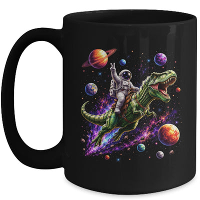 Astronaut Dinosaur T Rex Outer Space Science Galaxy Men Boy Mug | siriusteestore