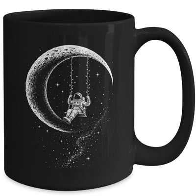 Astronaut Moon Swing Stars Outer Space Galaxy Men Astronomy Mug | siriusteestore