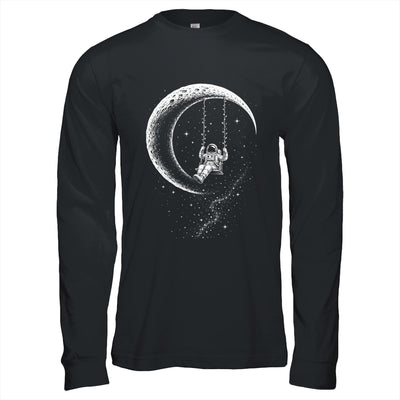 Astronaut Moon Swing Stars Outer Space Galaxy Men Astronomy Shirt & Hoodie | siriusteestore