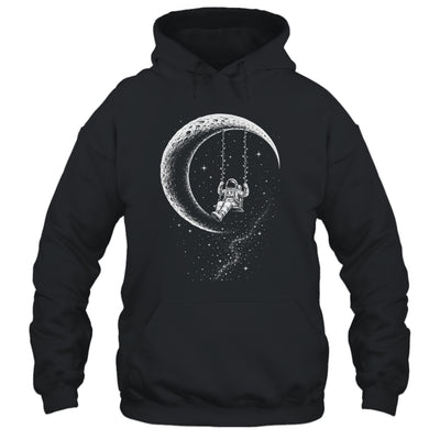 Astronaut Moon Swing Stars Outer Space Galaxy Men Astronomy Shirt & Hoodie | siriusteestore