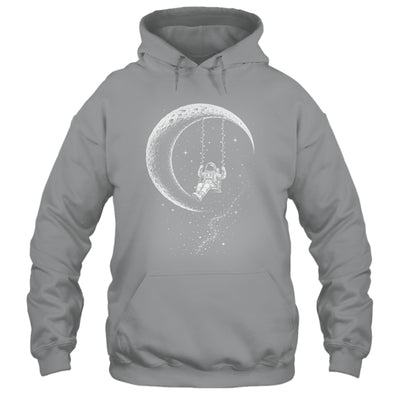 Astronaut Moon Swing Stars Outer Space Galaxy Men Astronomy Shirt & Hoodie | siriusteestore