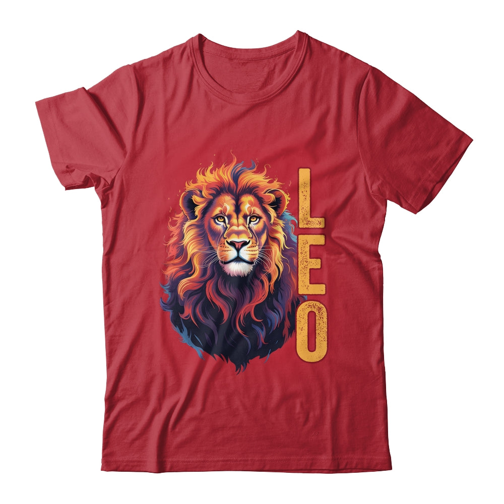 August Birthday Leo Lion Pride Graphic Mens Zodiac Sign Shirt & Hoodie | siriusteestore