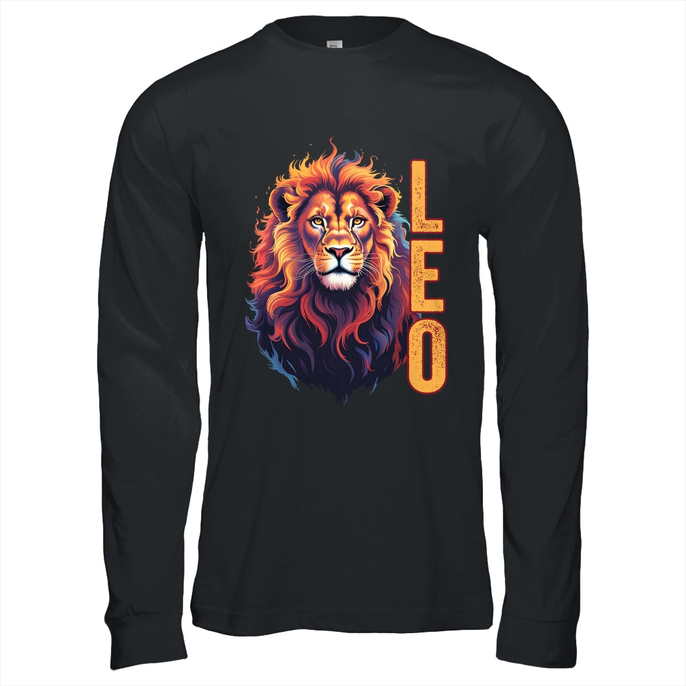 August Birthday Leo Lion Pride Graphic Mens Zodiac Sign Shirt & Hoodie | siriusteestore